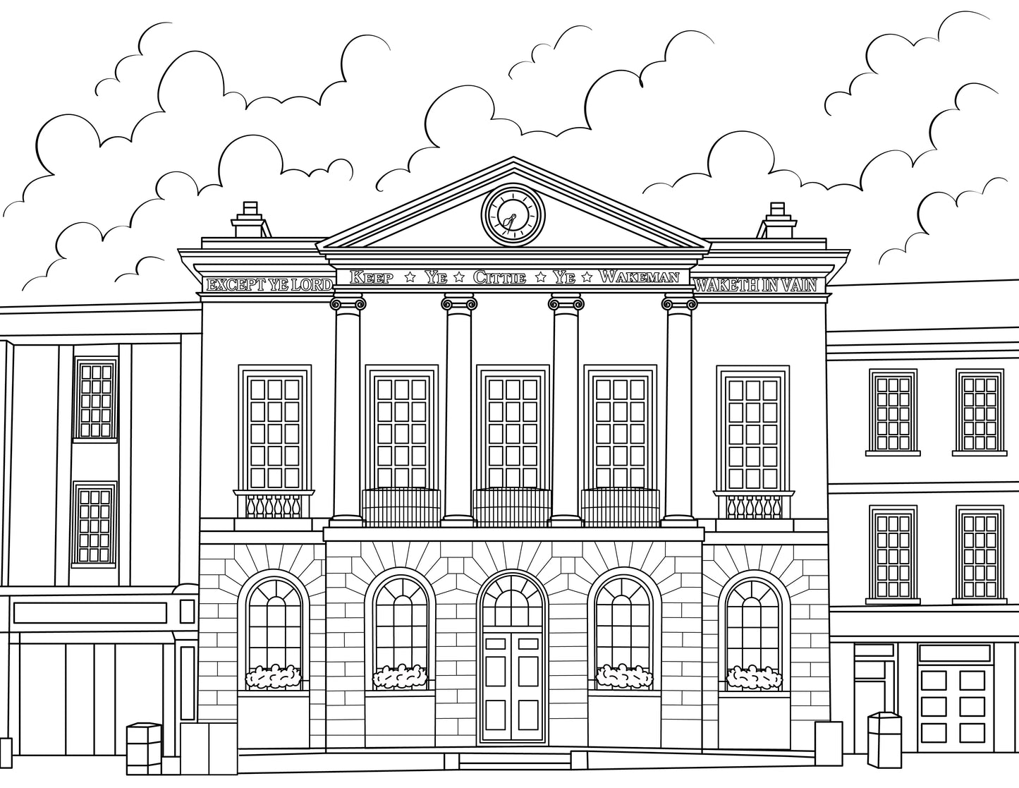 Ripon Colouring Book (A4)