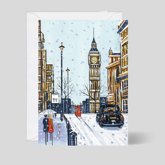 Dan McFall Christmas Card - Snow Ben