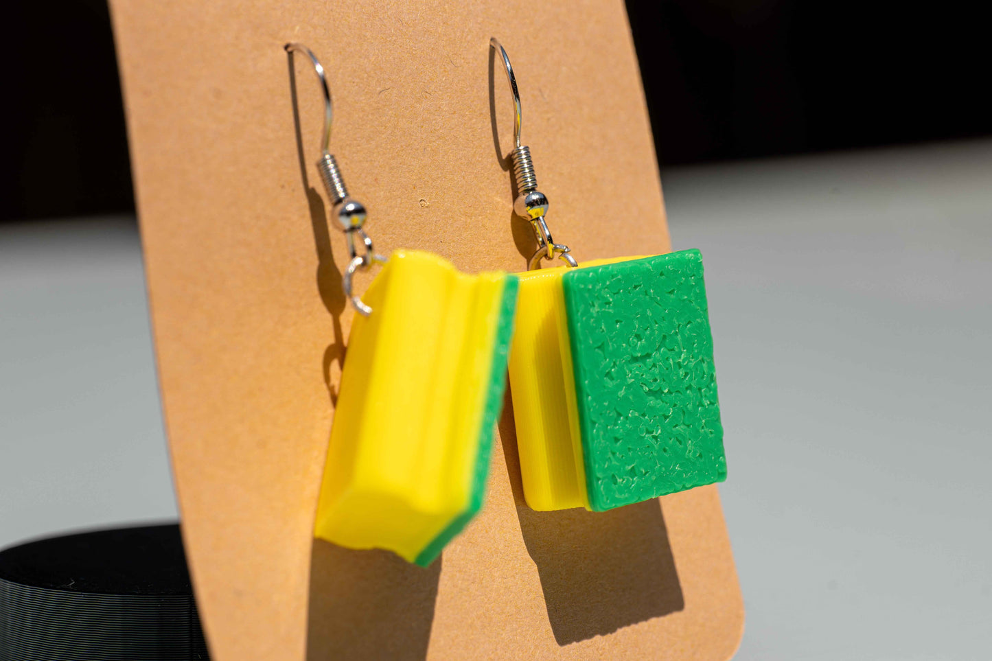 Sponge Earrings
