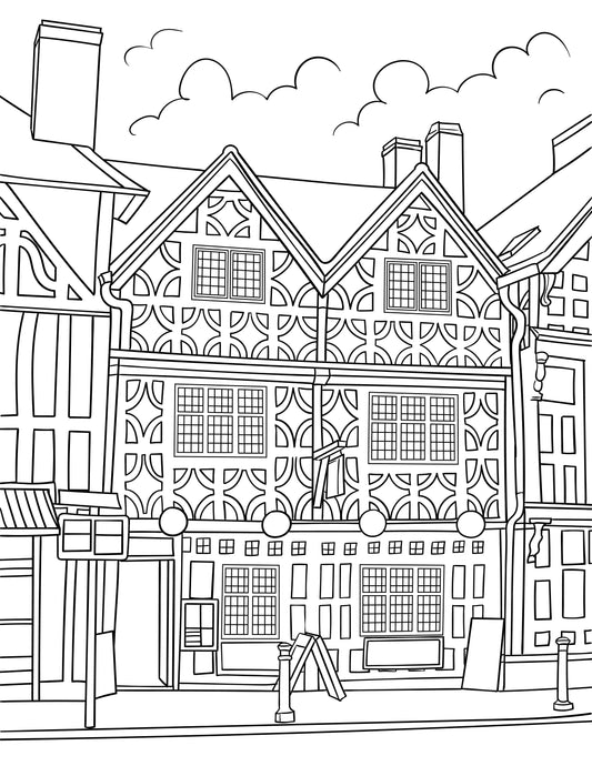 Stratford-upon-Avon Colouring Book (A4)