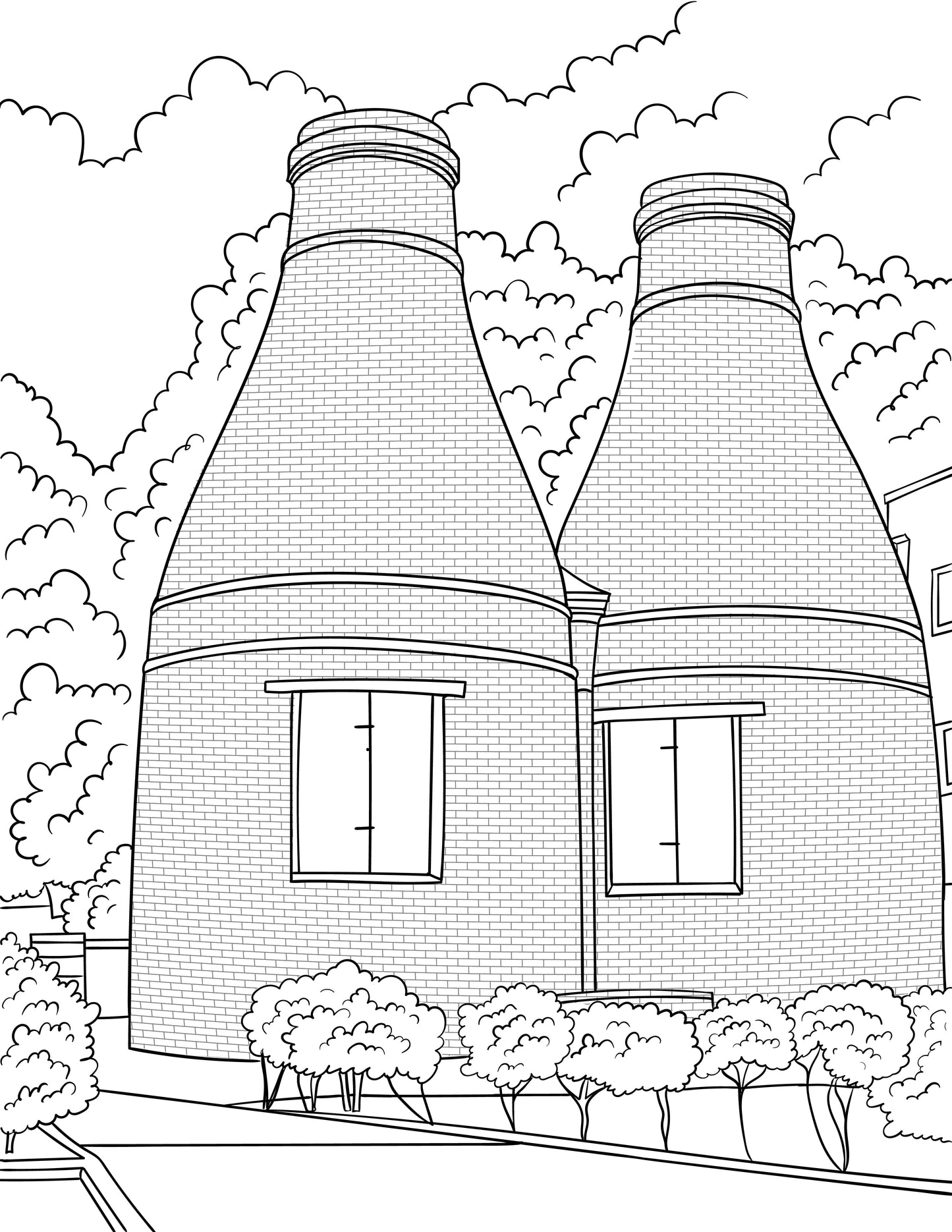 Stoke On Trent Colouring Book (A4)