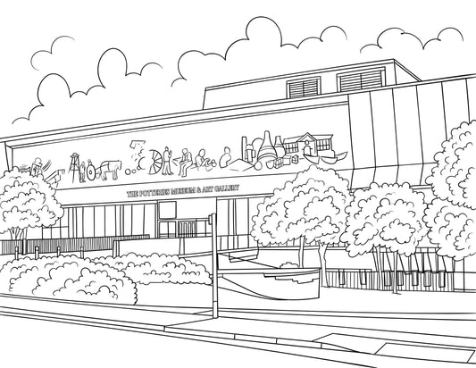 Stoke On Trent Colouring Book (A4)