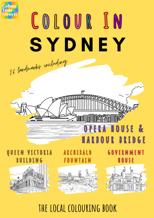 Sydney Colouring Book (A4)