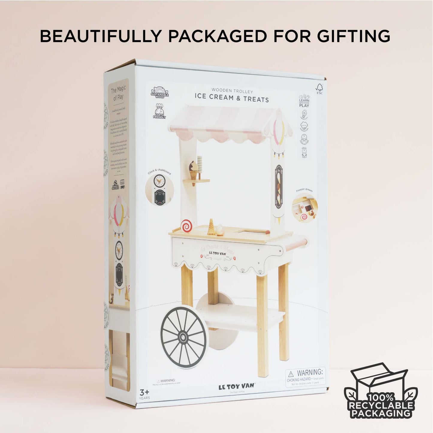 Ice Cream Trolley Market Stall