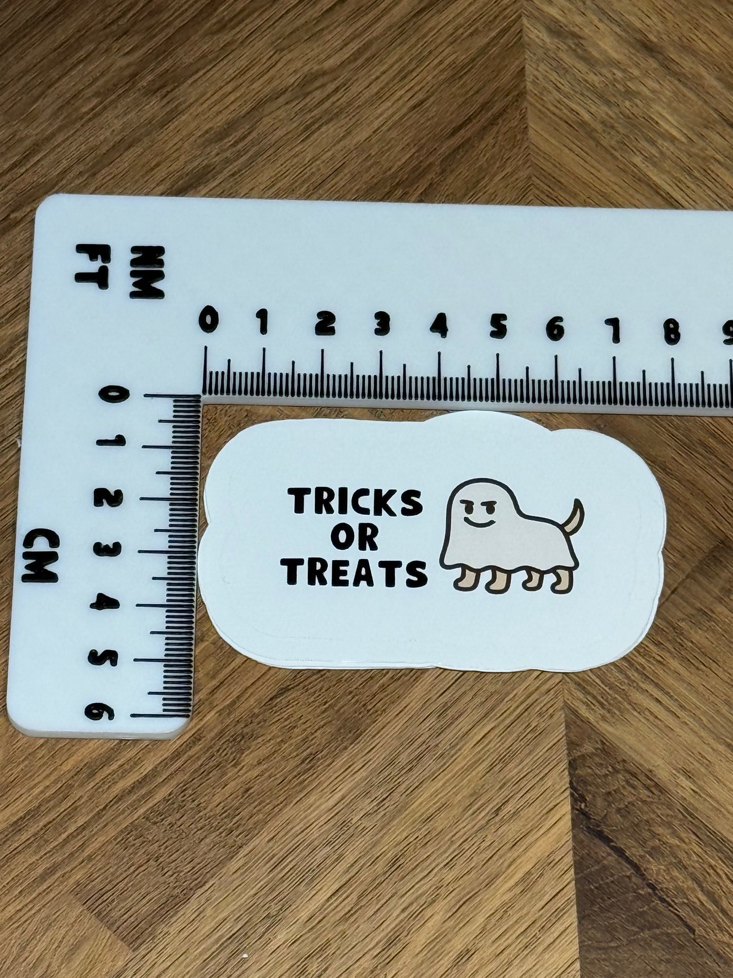 Trick or Treats Sticker | Not Made For This