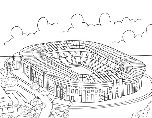 Twickenham Colouring Book (A4)