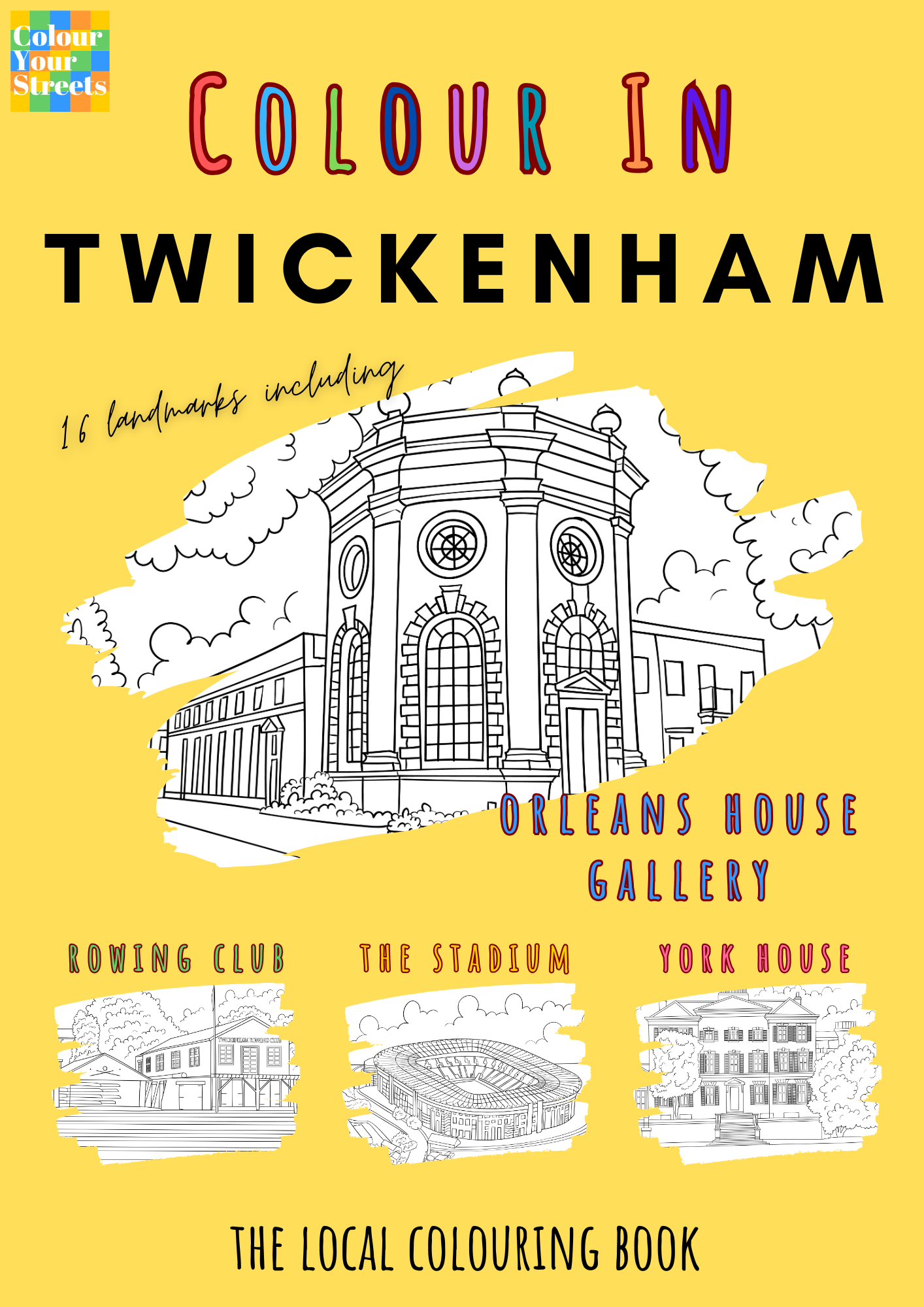 Twickenham Colouring Book (A4)