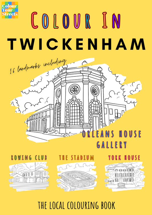 Twickenham Colouring Book (A4)