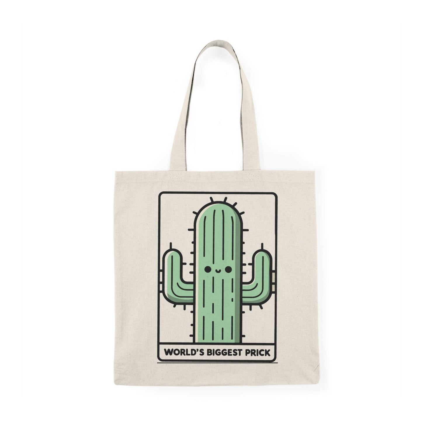 World’s Biggest Prick – Funny Cactus Tote Bag