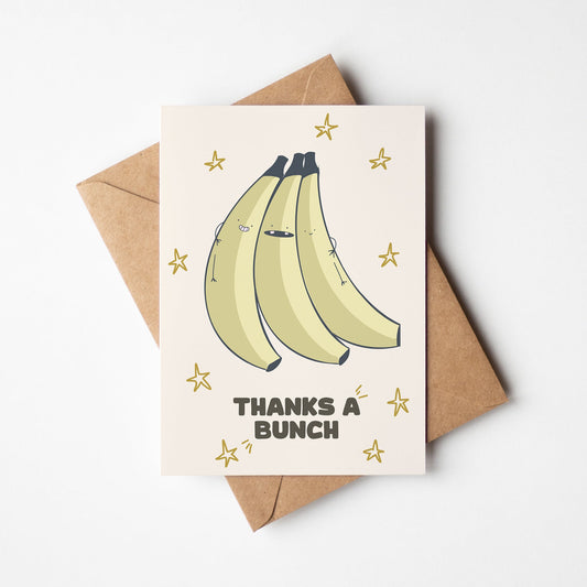 Thanks a bunch Greeting Card