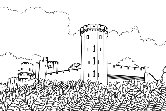 Warwick Colouring Book (A4)