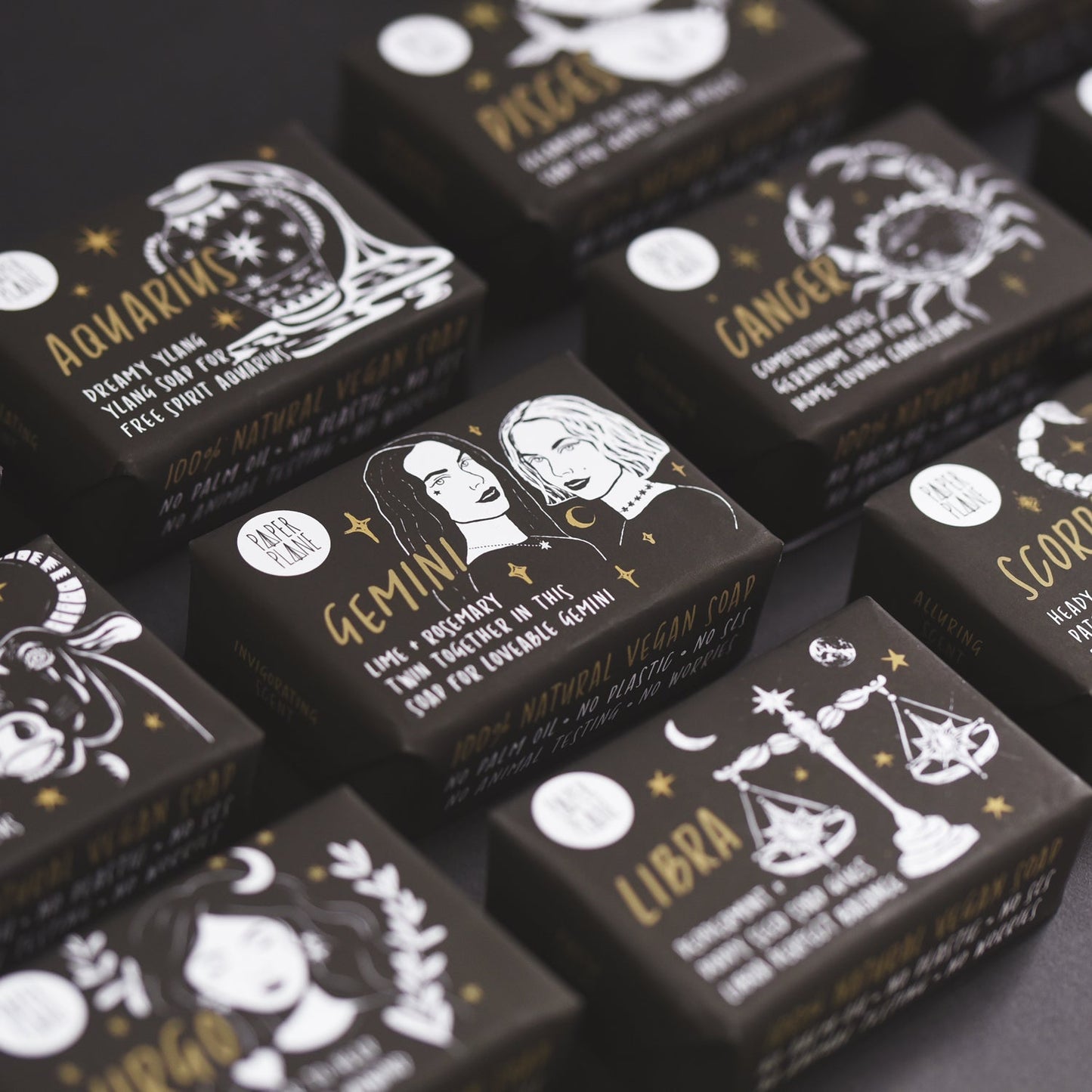 Capricorn Star Sign Zodiac Bar - Natural and Vegan Horoscope Soap