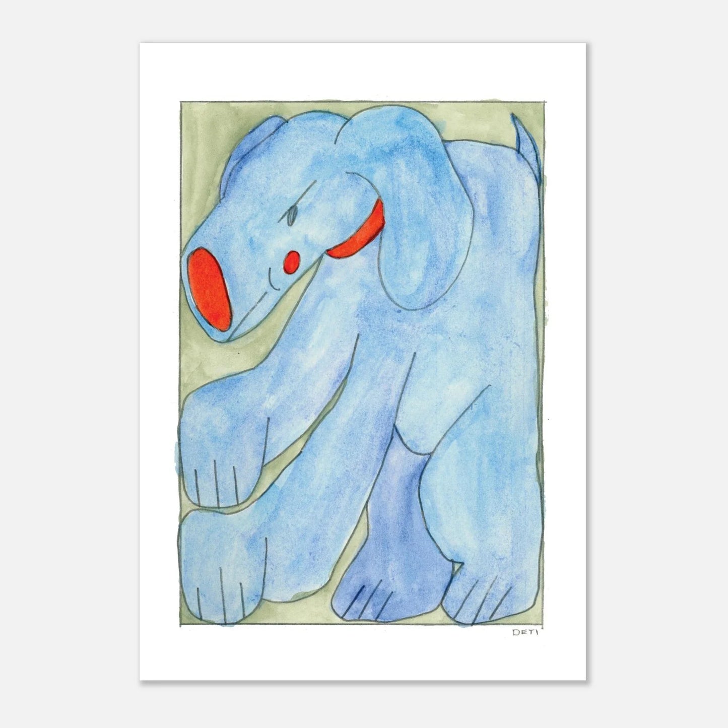Hayley Deti - 'Boog 2 (Mischief)' Print