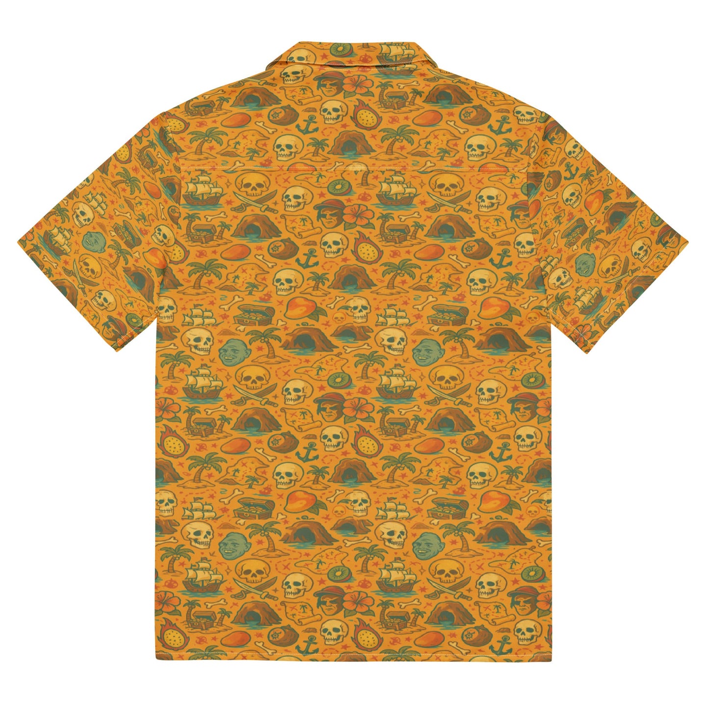 Goonies Inspired Hawaiian Unisex button shirt