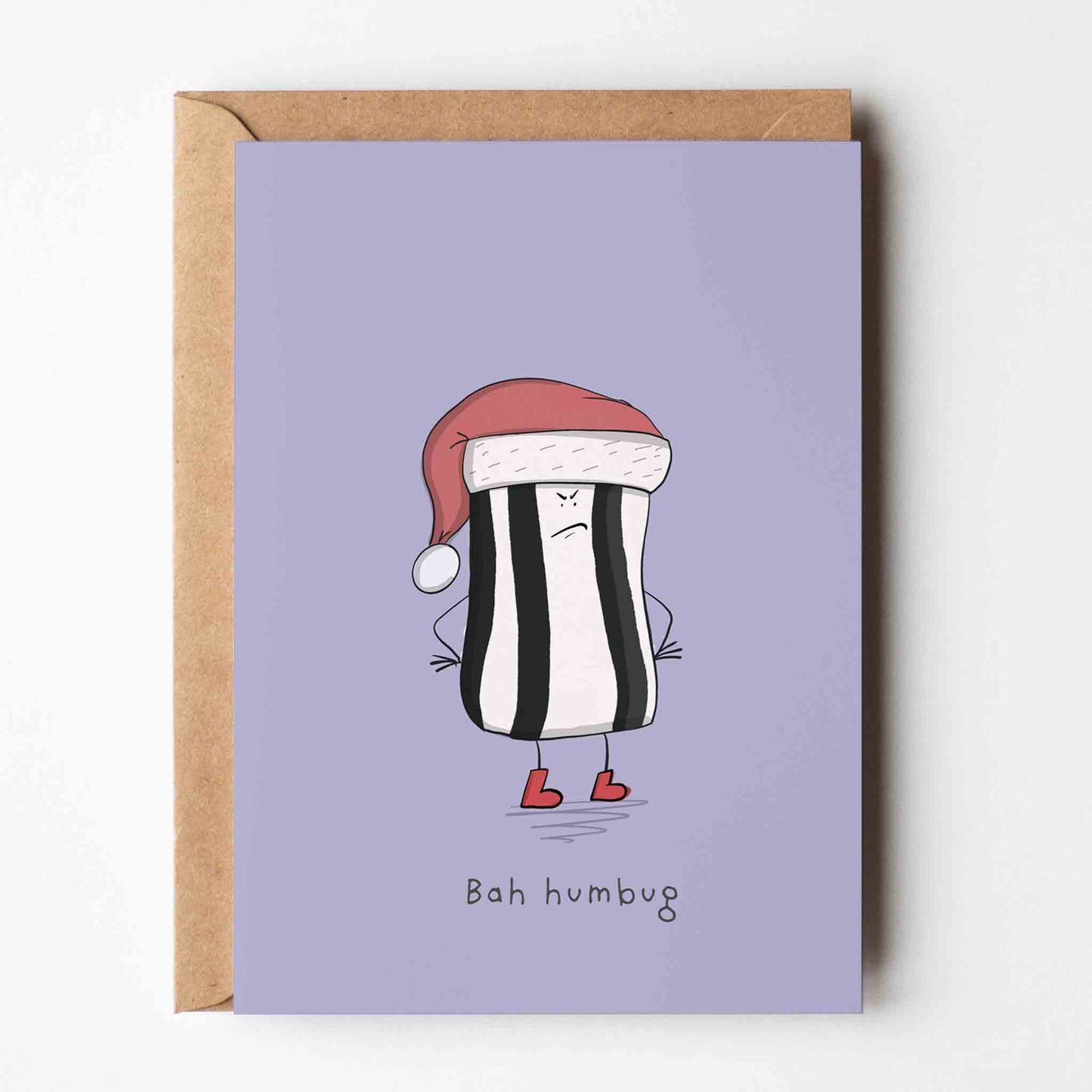 Bah Humbug Christmas Card