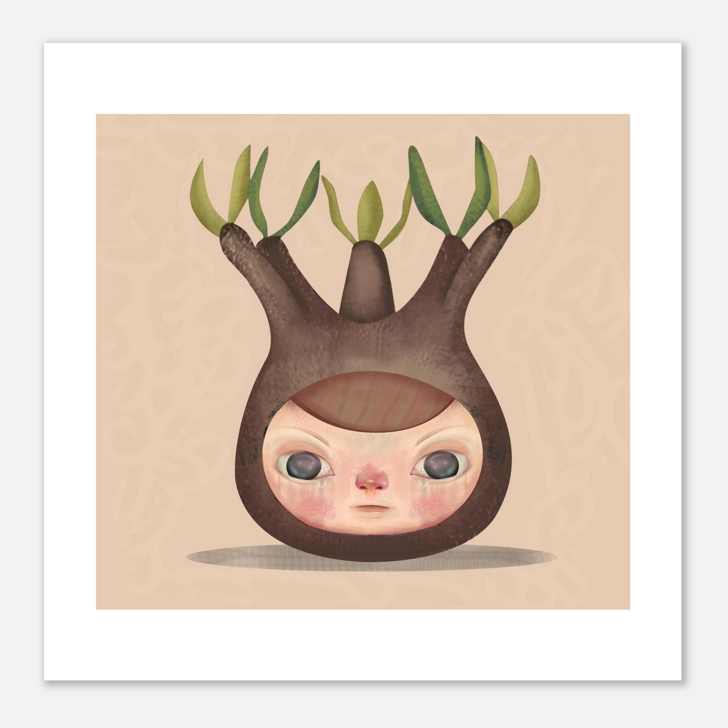 Javier Gonzalez Burgos - 'The Stolen Ninety Year Old Head' Print