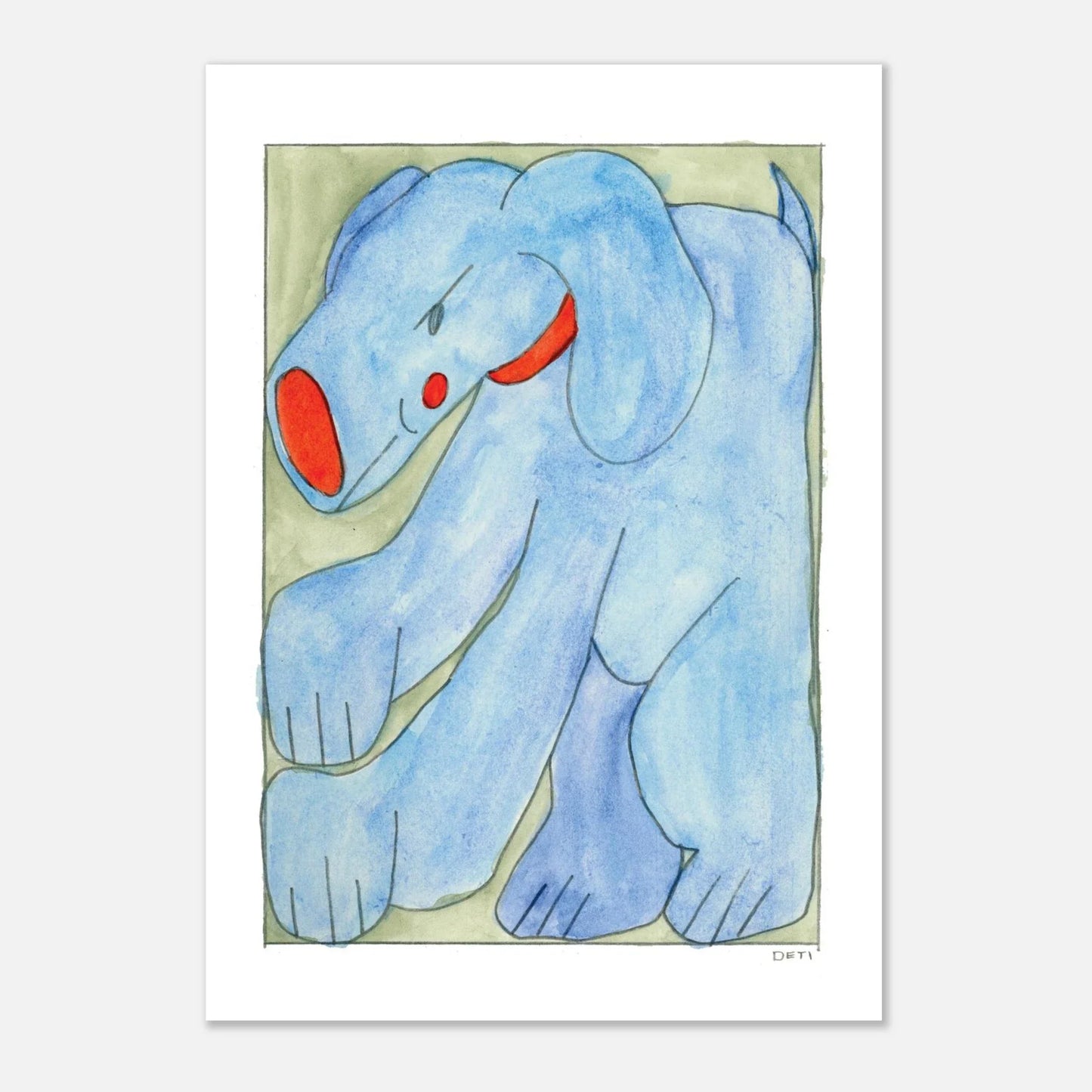 Hayley Deti - 'Boog 2 (Mischief)' Print