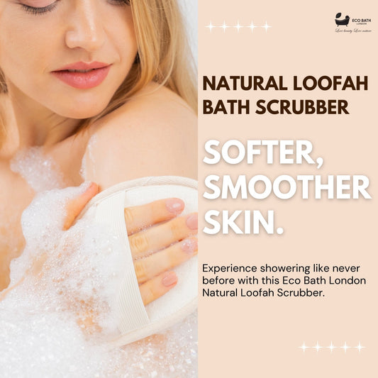 Eco Bath London Natural Loofah Bath Scrubber