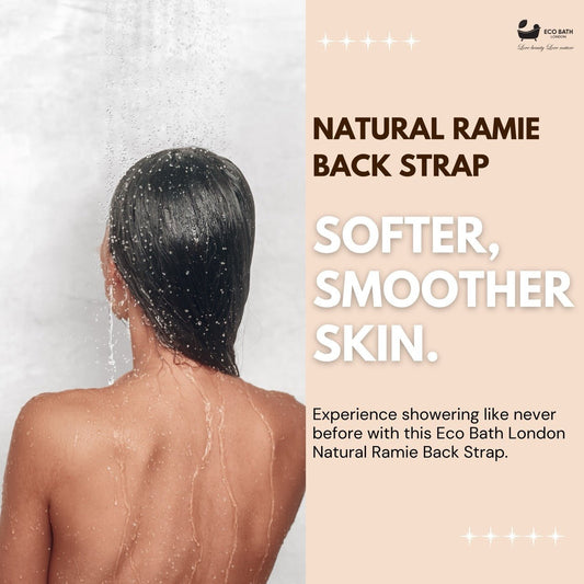 Eco Bath Natural Ramie Back Strap