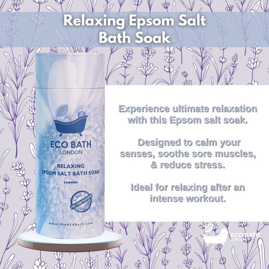 Eco Bath London Relaxing Epsom Salt Bath Soak - Tube