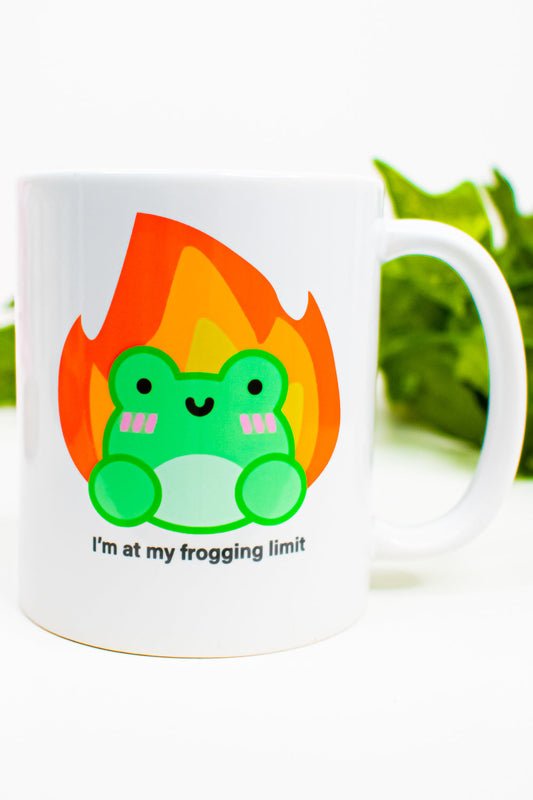 I'm At My Frogging Limit Mug