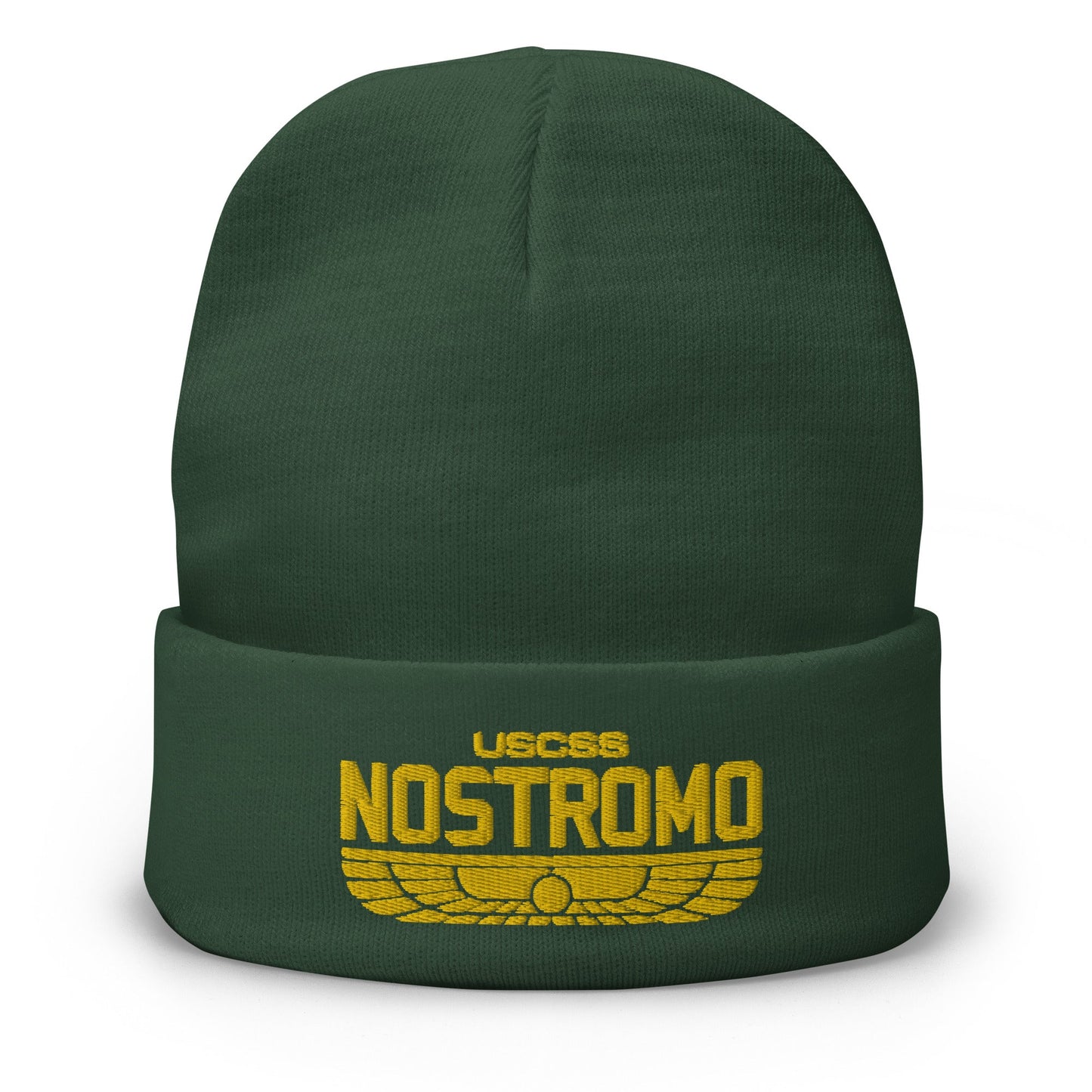 Alien Nostromo Embroidered Beanie