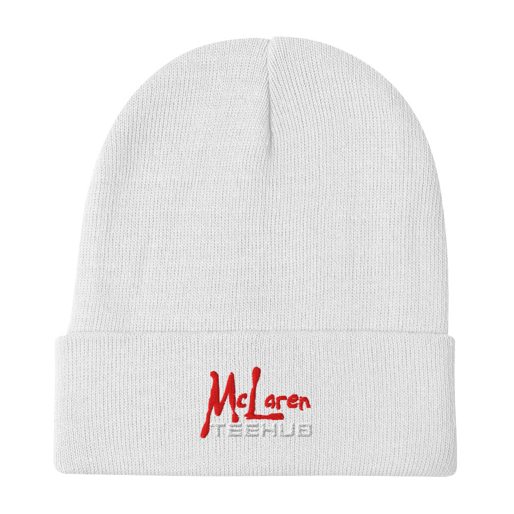 McLarenTeeHub Embroidered Beanie