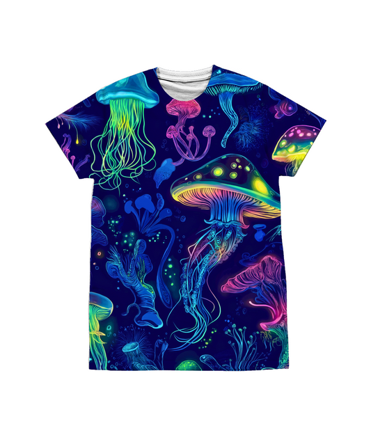 Trippy Jellyfish (All Over Print Tee)