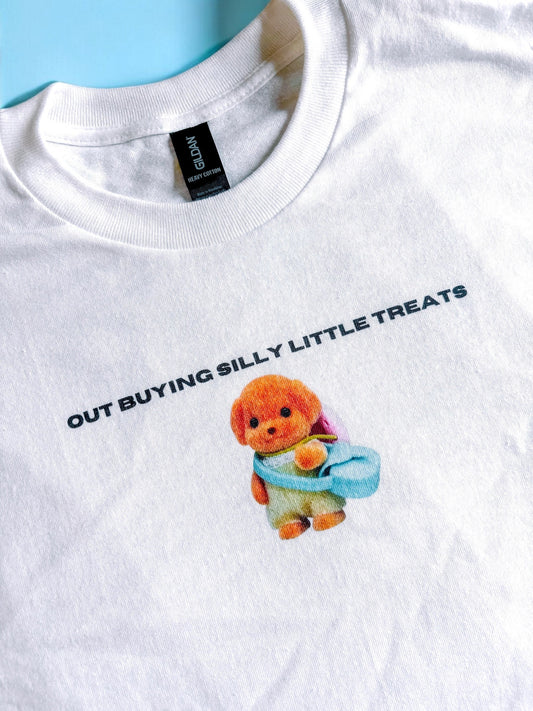Silly Little Treats printed t-shirt