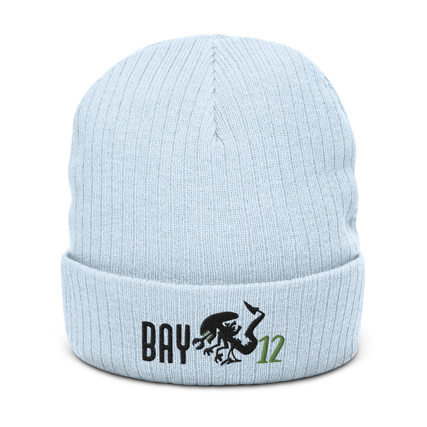 Bay12 Ribbed knit beanie, Aliens style Beanie, Beanie Aliens style, Aliens Fan Beanie, Aliens beanie, Gift Aliens fans, ALIENS, BAY12