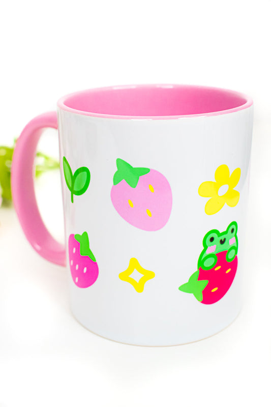 Strawberry Albert Pink Mug