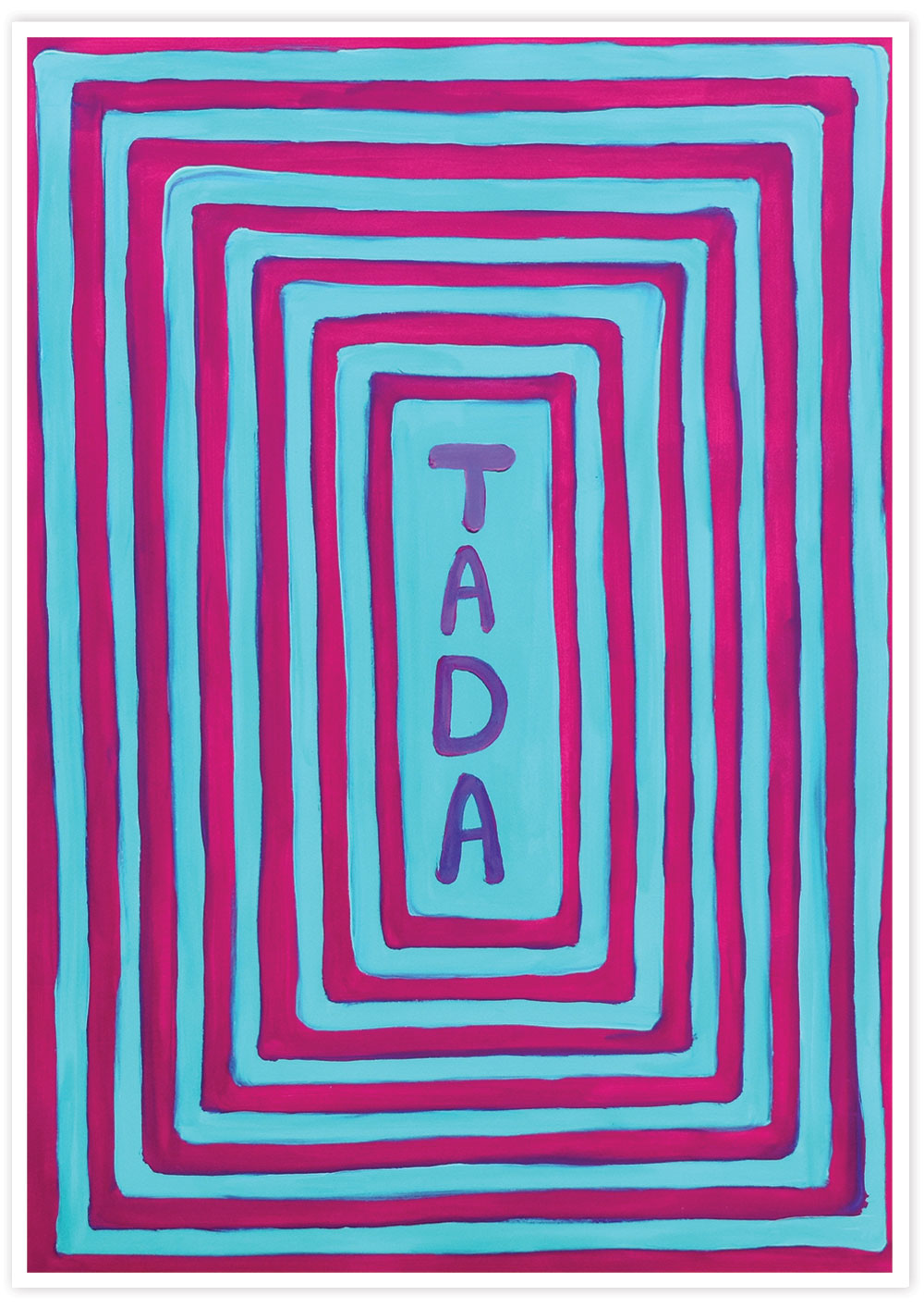Tada! Unusual Artwork Quirky Print
