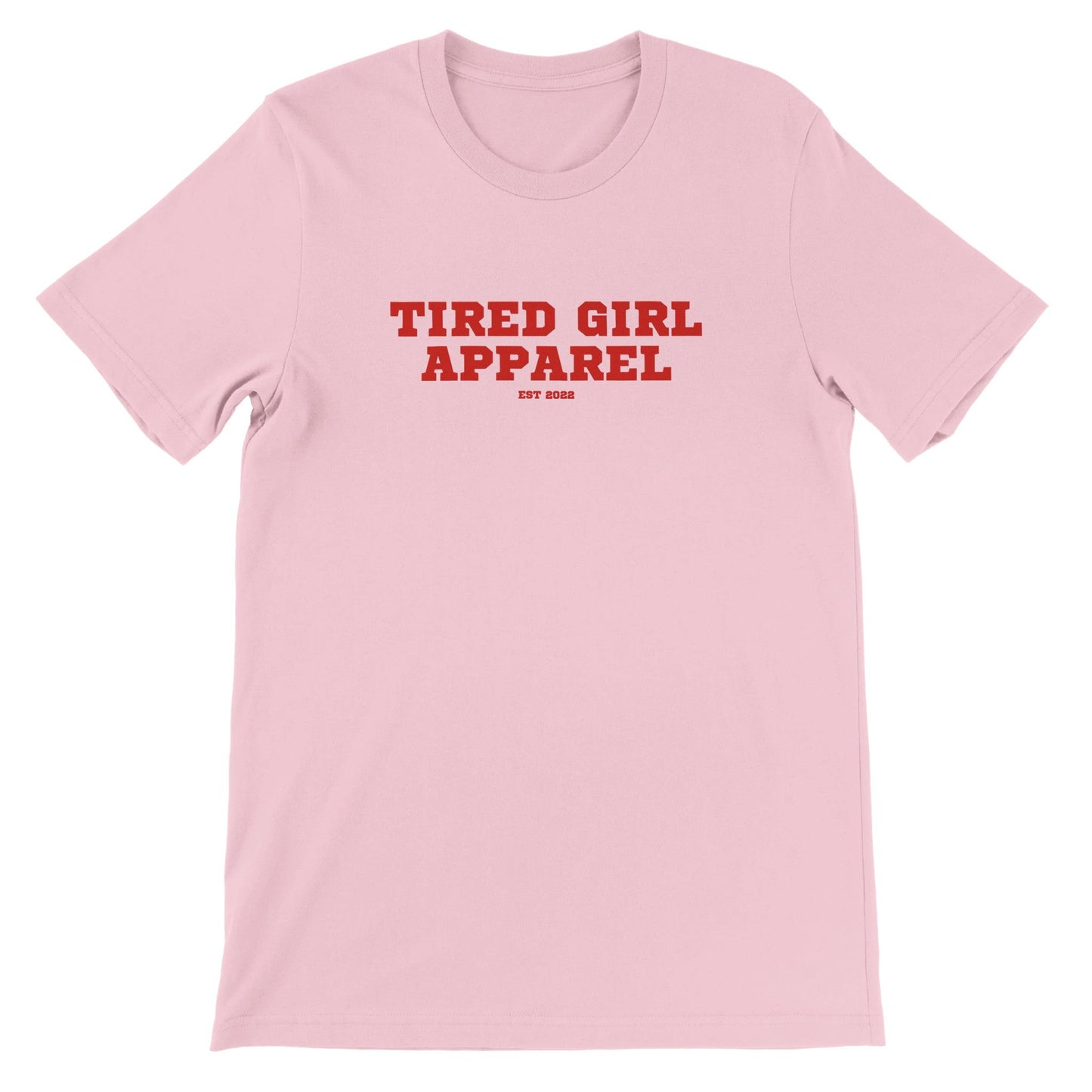 Tired Girl Apparel printed t-shirt