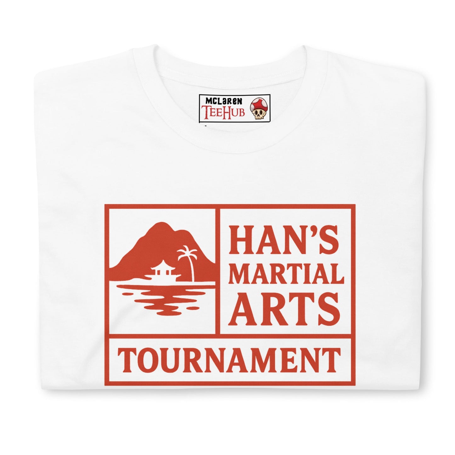 Han’s Martial Arts Tournament T-Shirt – Enter the Dragon 1973 Retro Tee