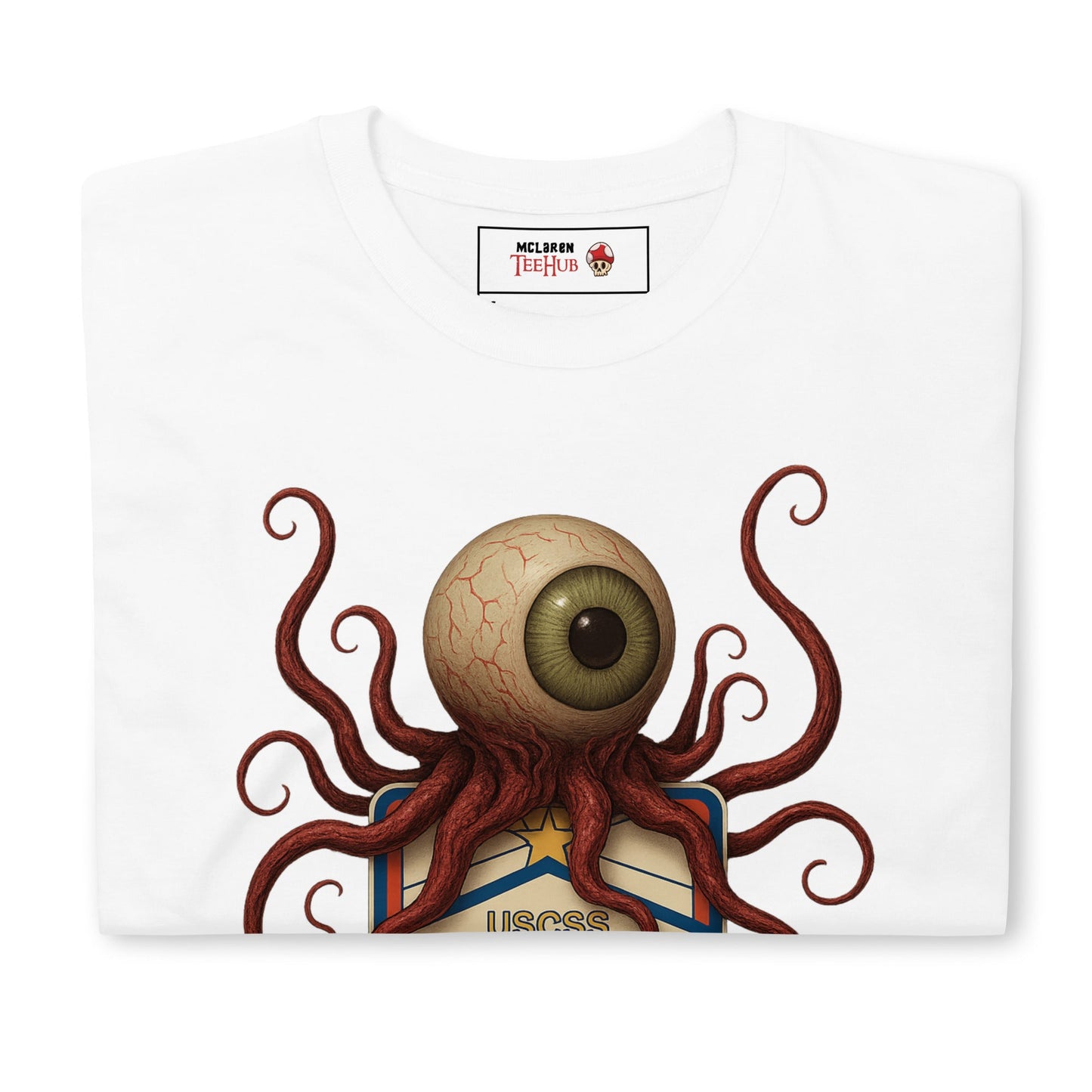 USCSS Maginot T-Ocellus Crew Badge T-Shirt – Alien Earth Retro Sci-Fi Horror Tee