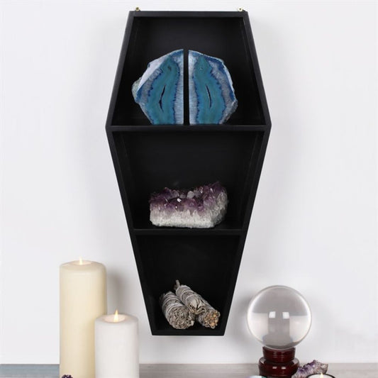 Gothic Gifts Coffin Shelving Display