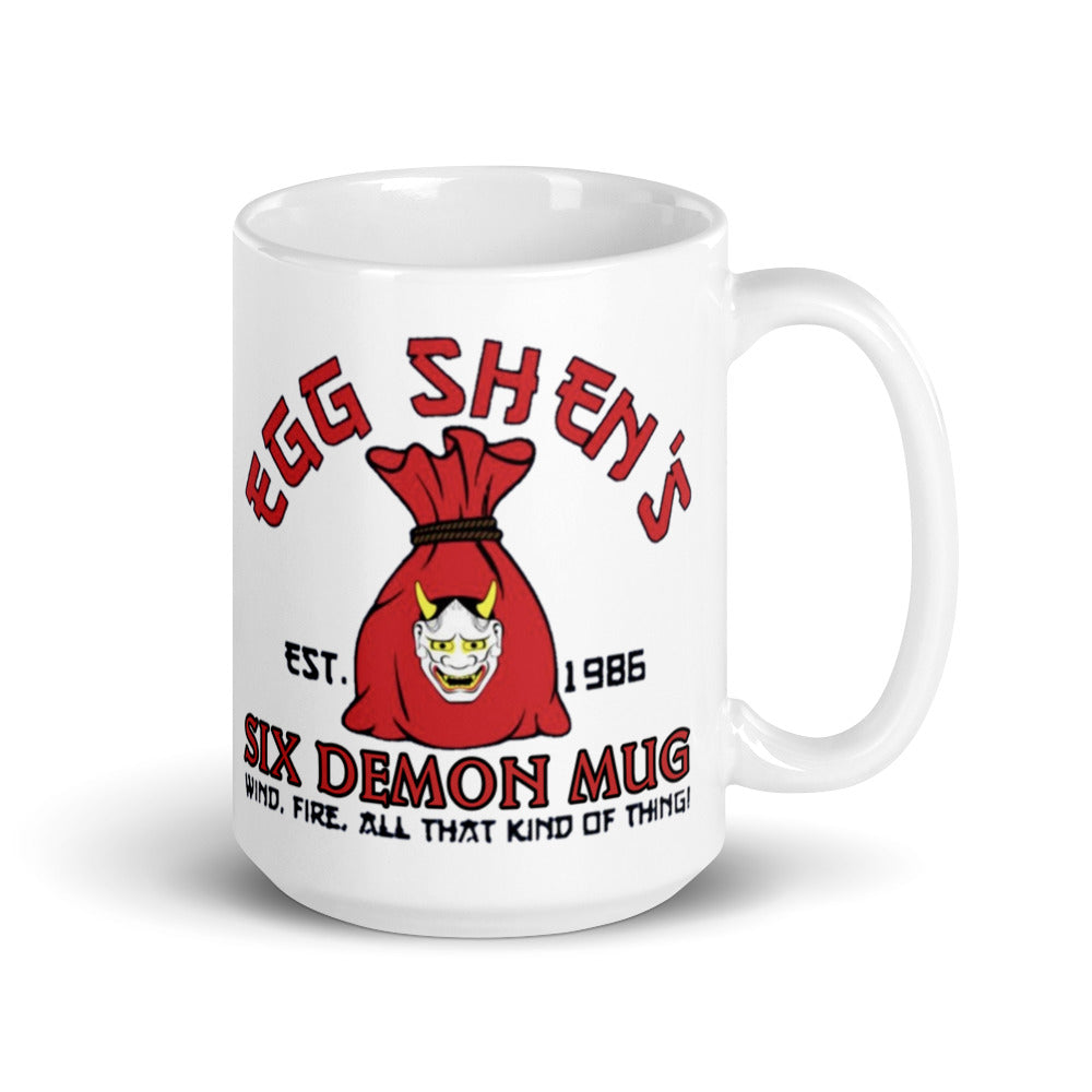 Big Trouble in Little China, Six Demon Mug, Coffee Mug.