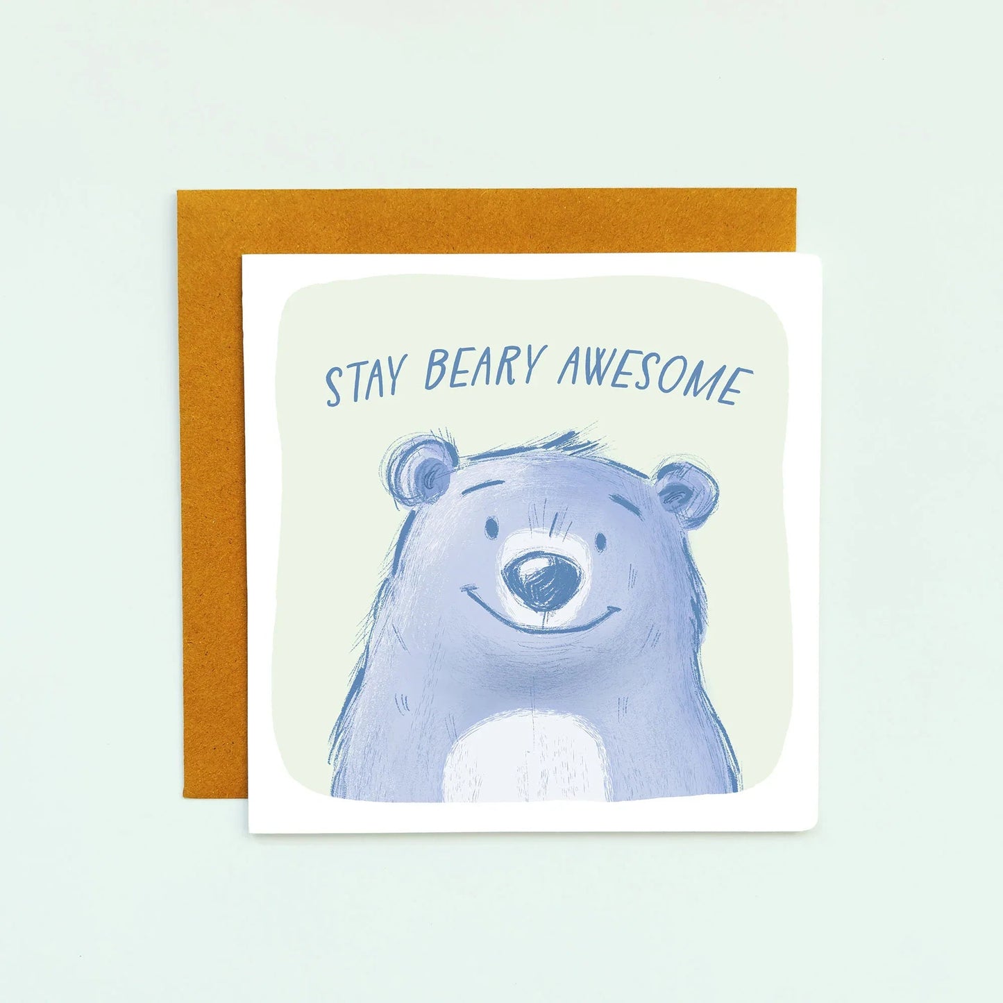 Stay Beary Awesome Birthday Card