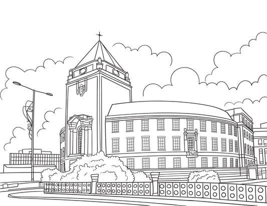Kingston Colouring Book (A4)