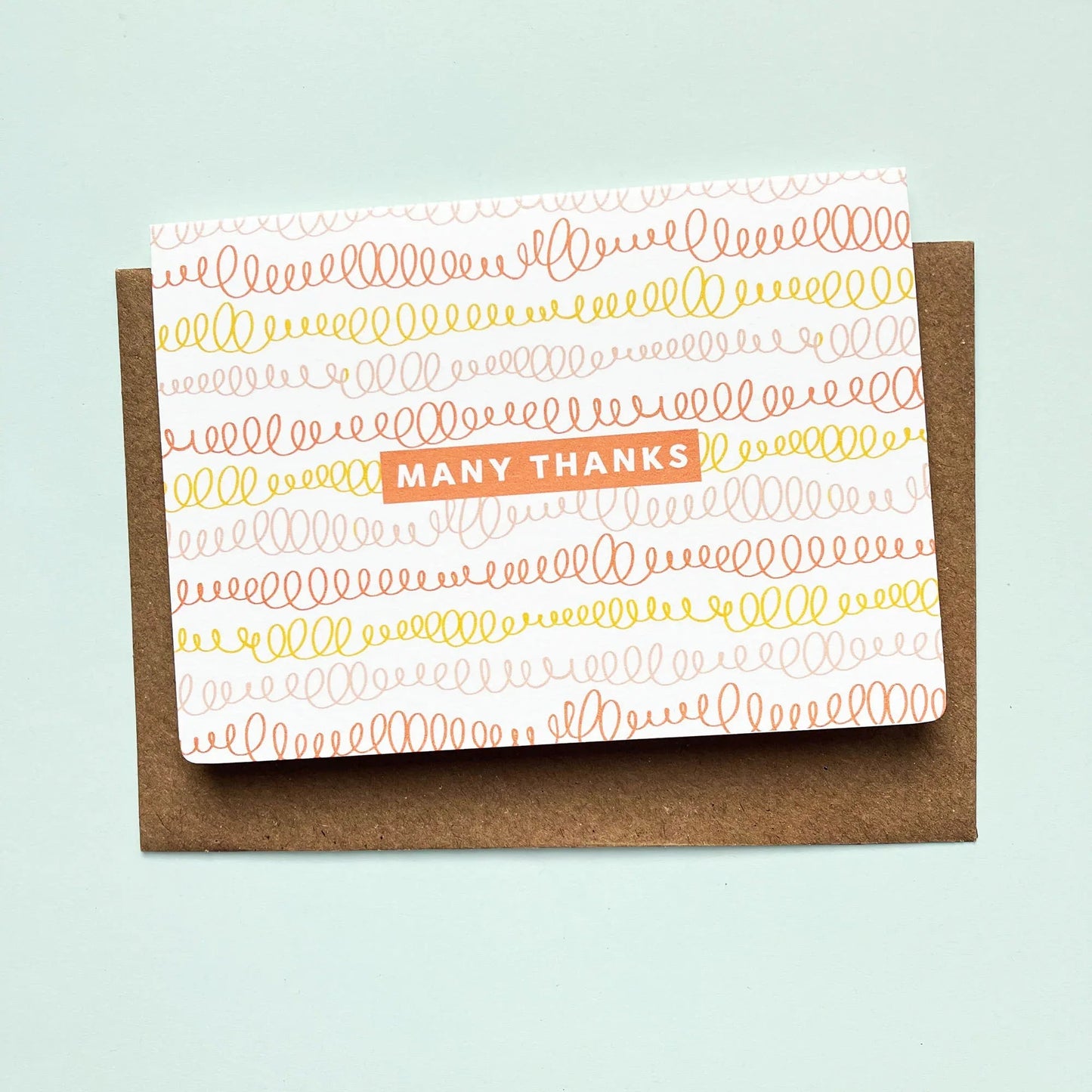 Thank You Cards Bundle of 5 - Pastel Many Thanks