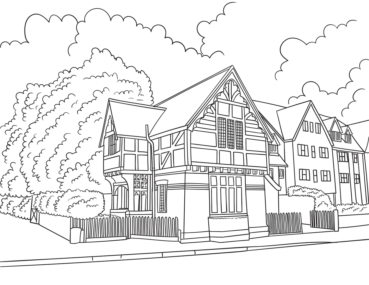 Beckenham Colouring Book (A4)