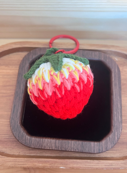 Strawberry bag and bag charm — Wimbledon Limited Edition