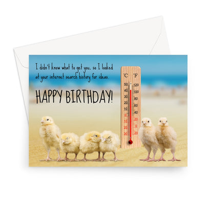 Birthday Card: Hot Chicks