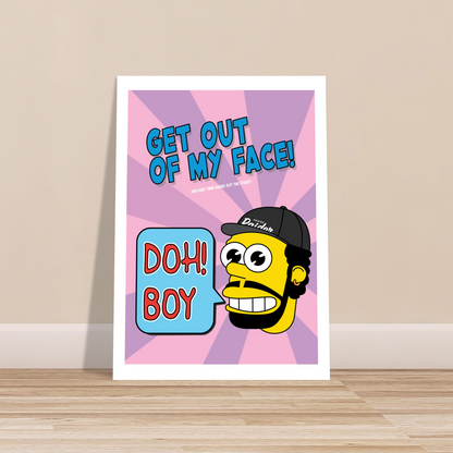 Doh! Boy x Mr Sparkle Print