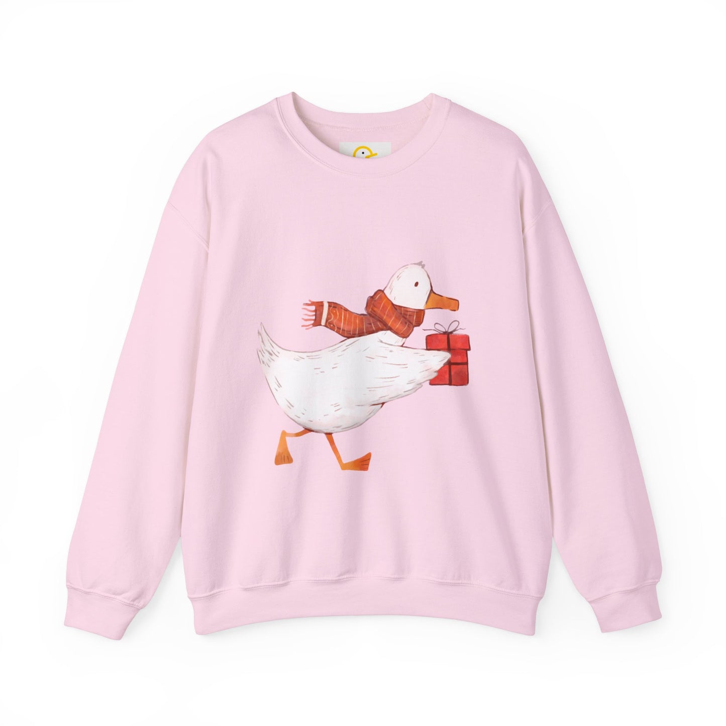 Christmas Critters Sweatshirt: Duck