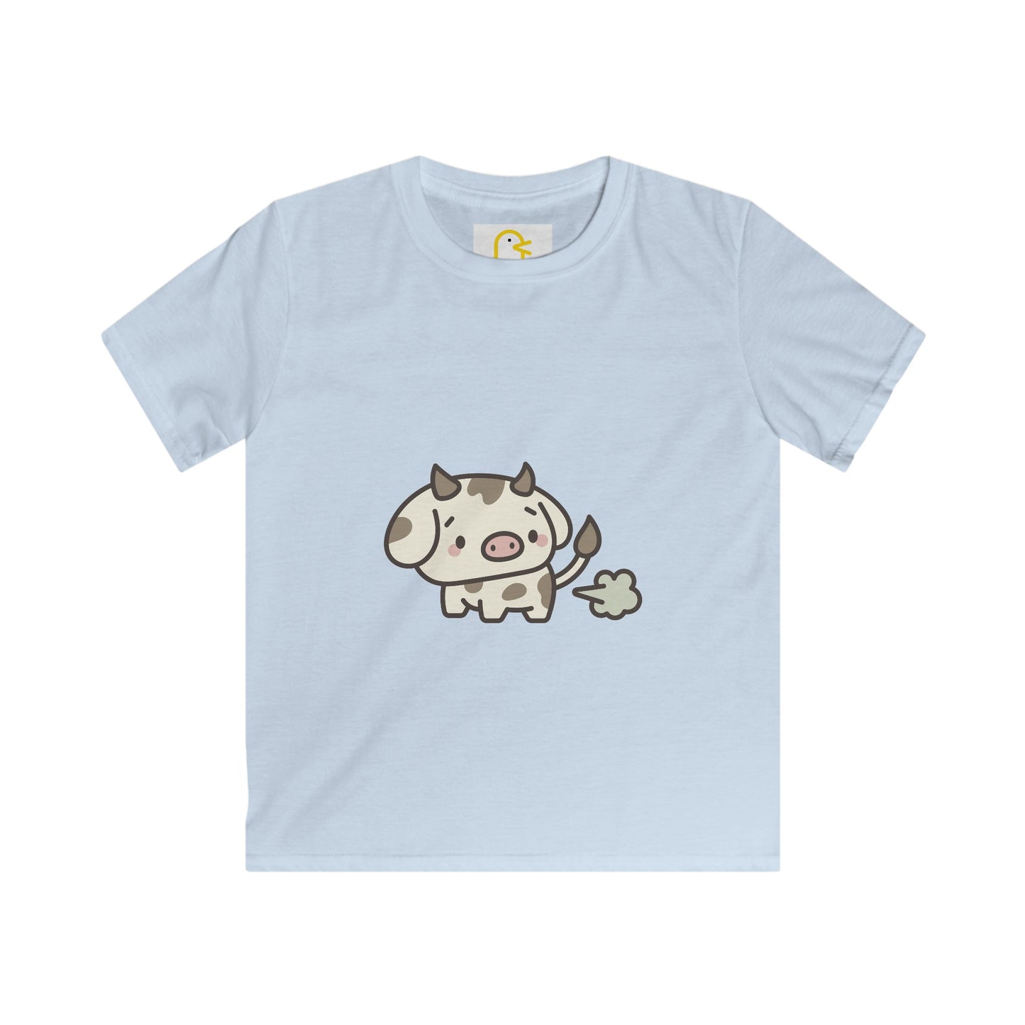 Farty Animals T-shirt: Cow