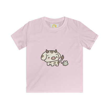 Farty Animals T-shirt: Cow