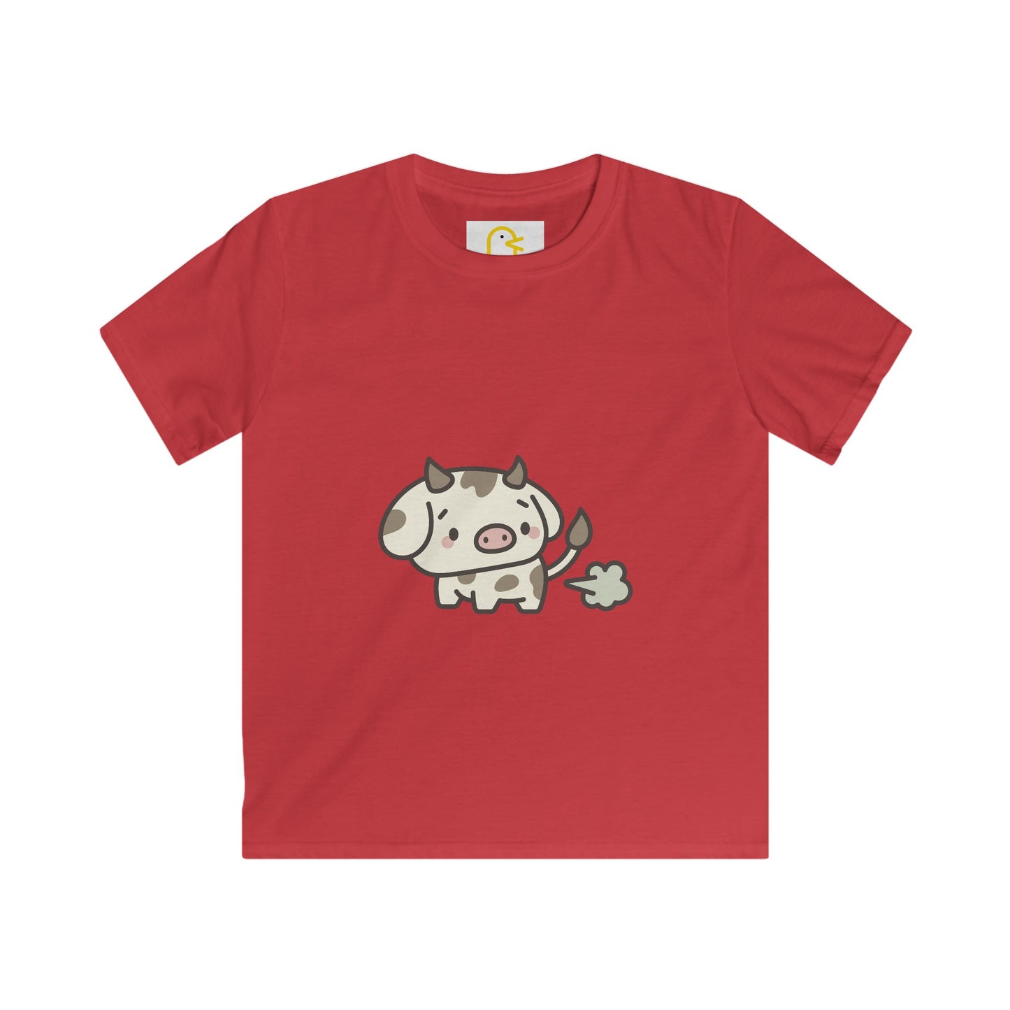 Farty Animals T-shirt: Cow