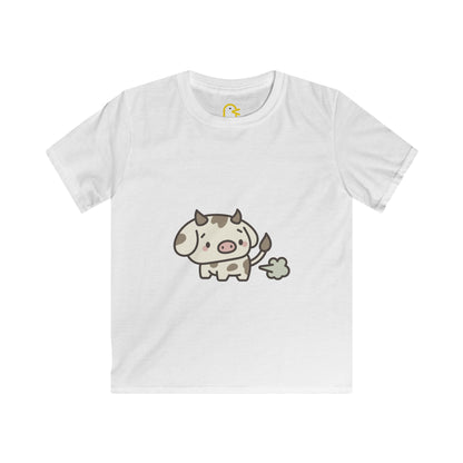 Farty Animals T-shirt: Cow