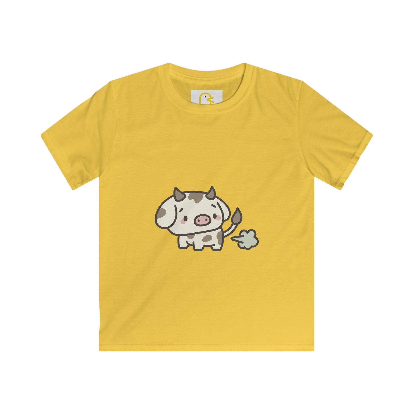 Farty Animals T-shirt: Cow